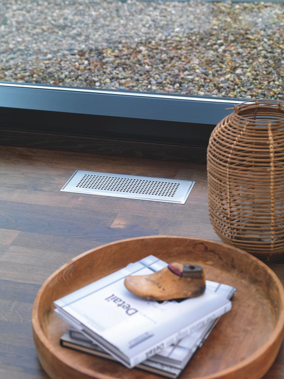 Zehnder Design-Gitter CLF, Roma, weiß, 350 x 130 mm