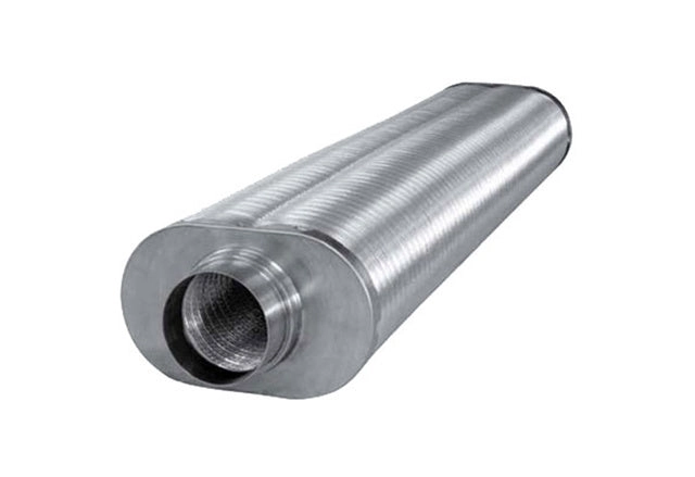 Maico Flacher Ovalrohrschalldämpfer RSOF 12/50