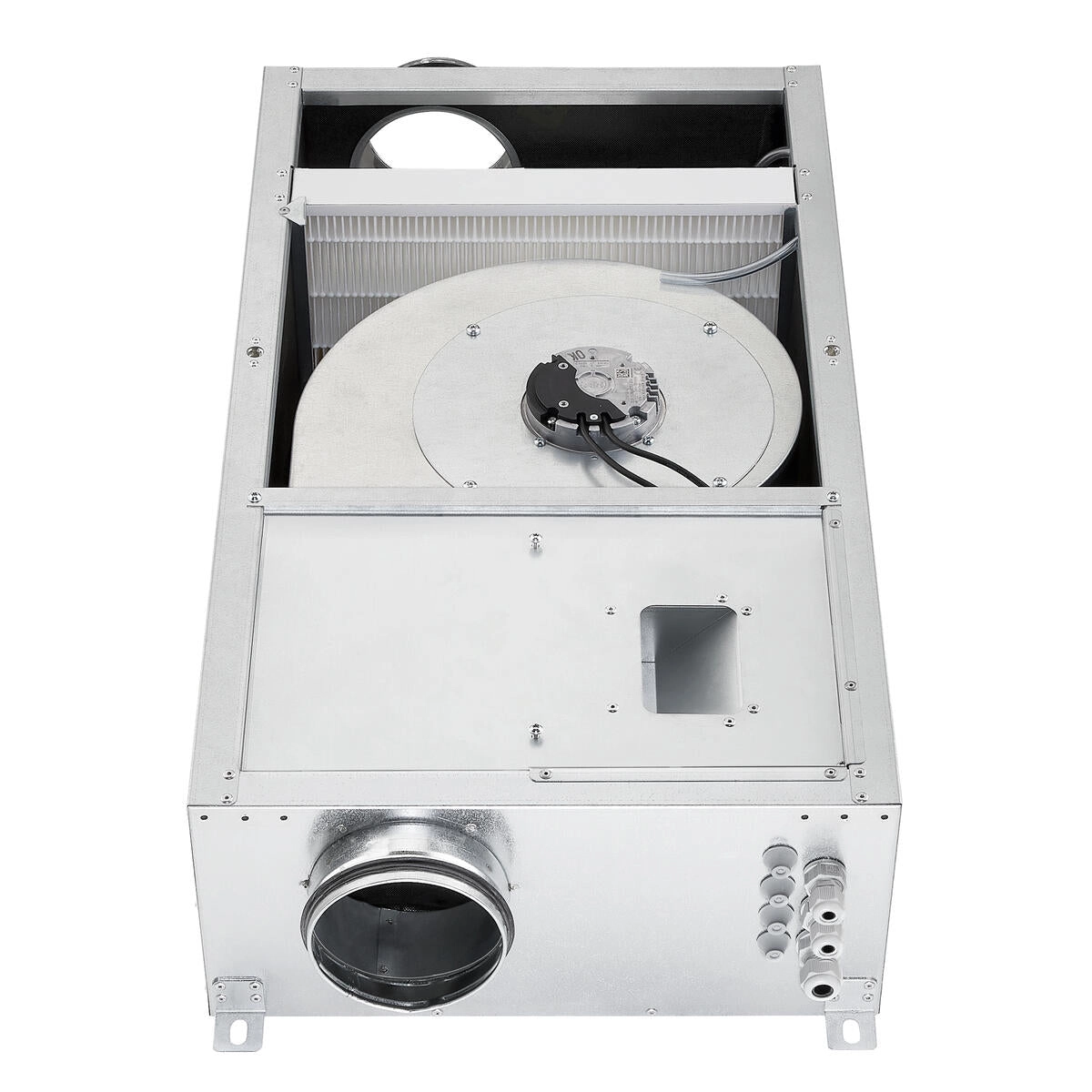 Helios Außenluftbox ALB EC 200  EH - mit E-Heizregister