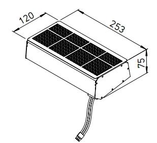Helios KWL-EVH 170W Elektro-Vorheizung