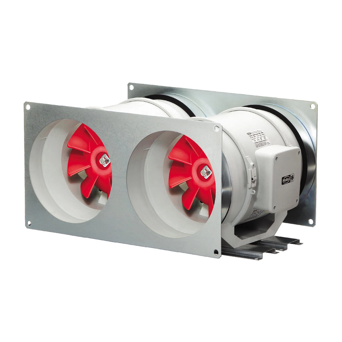 Helios Multivent-Rohrventilatoren MVP 200, Parallel-Twin-Unit