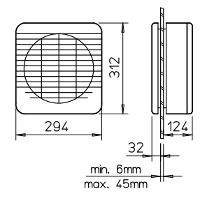Helios Fensterlüfter GX 225