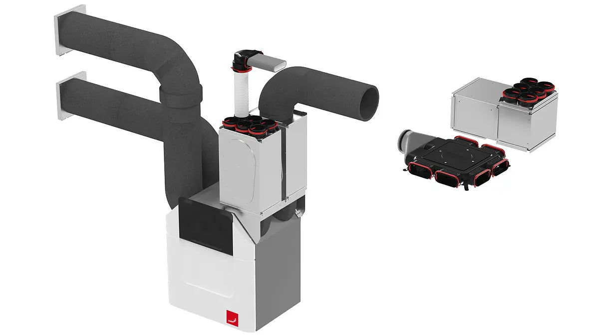 Zehnder Endplatte CW-P DK 220 inklusive Klemmleisten