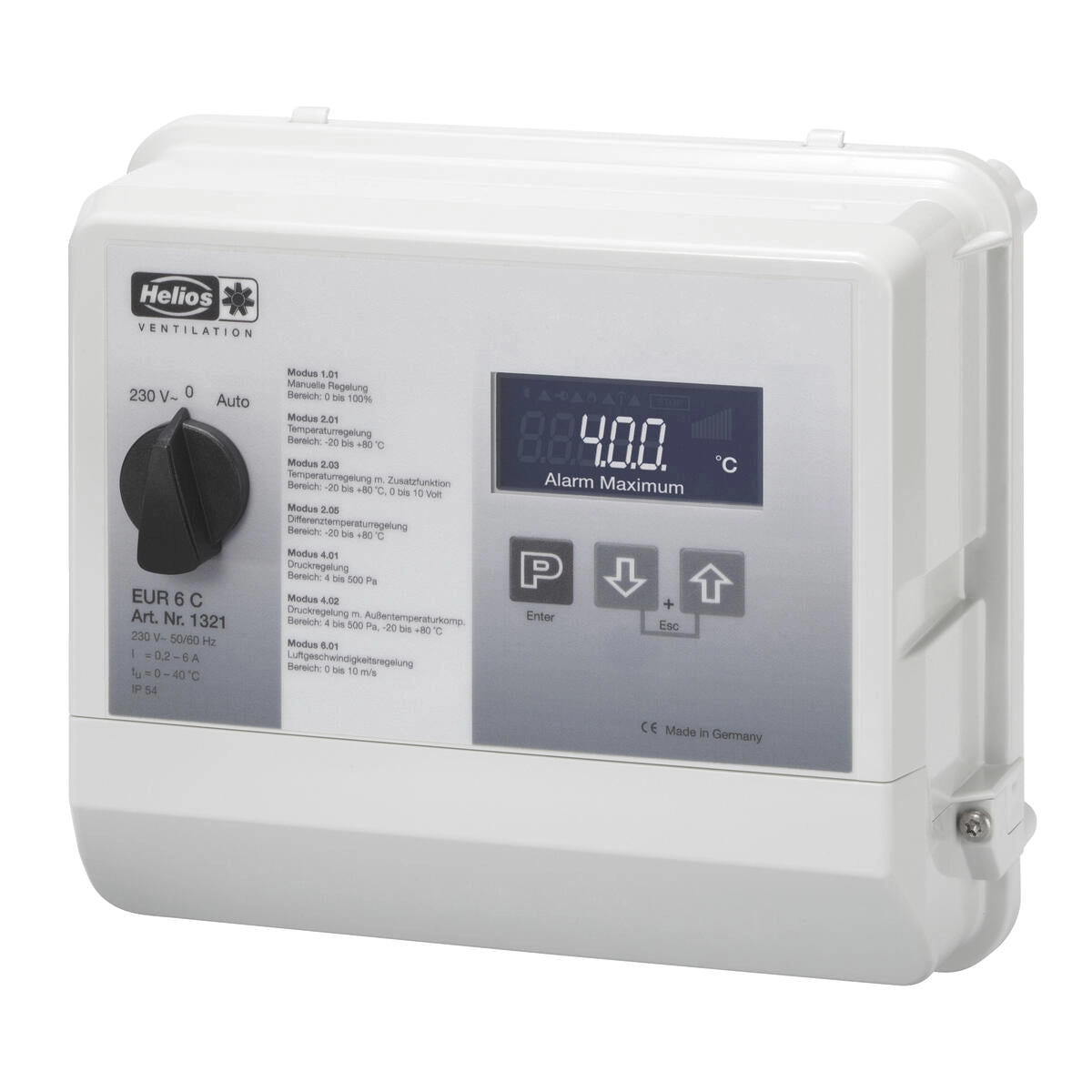 Helios EUR 6 C Universal Regelgerät
